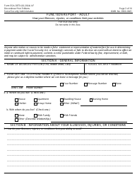 Form SSA-3373 Function Report - Adult, Page 3