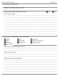 Form SSA-3373 Function Report - Adult, Page 9