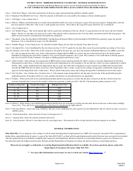 Form TAX-F003 Modified Business Tax Return - General Business - Nevada, Page 2