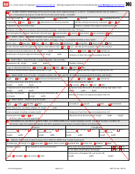 Applying for Seismic Exploration Under General Permit Q - Michigan, Page 10