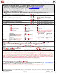 Applying for Seismic Exploration Under General Permit Q - Michigan, Page 13