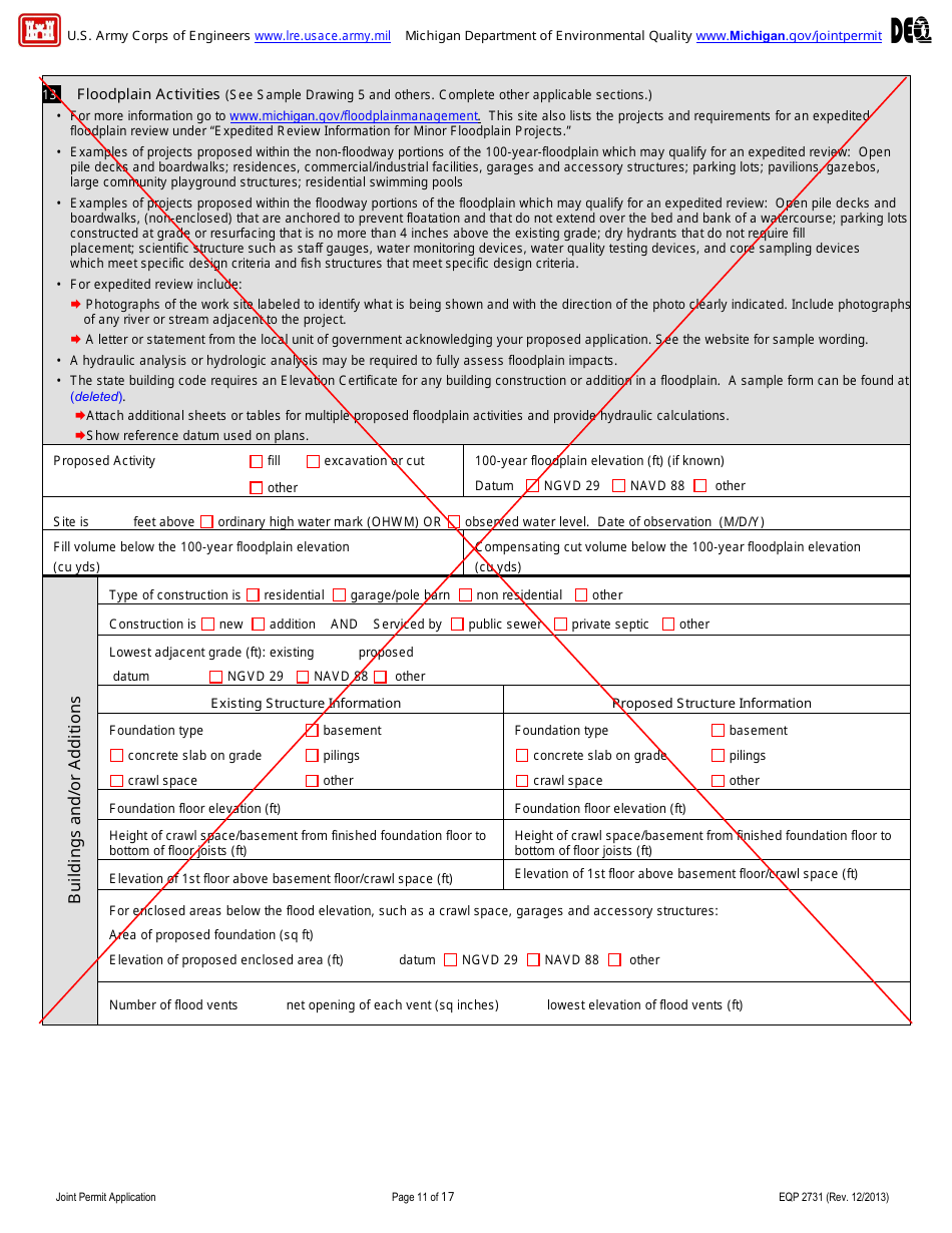 Applying for Seismic Exploration Under General Permit Q - Michigan, Page 15