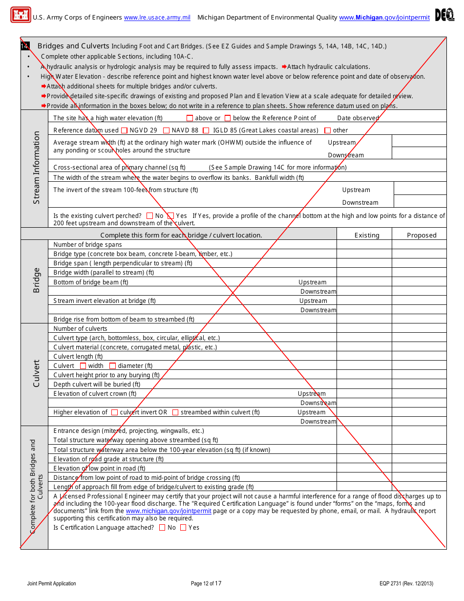 Applying for Seismic Exploration Under General Permit Q - Michigan, Page 16