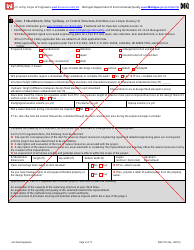 Applying for Seismic Exploration Under General Permit Q - Michigan, Page 18