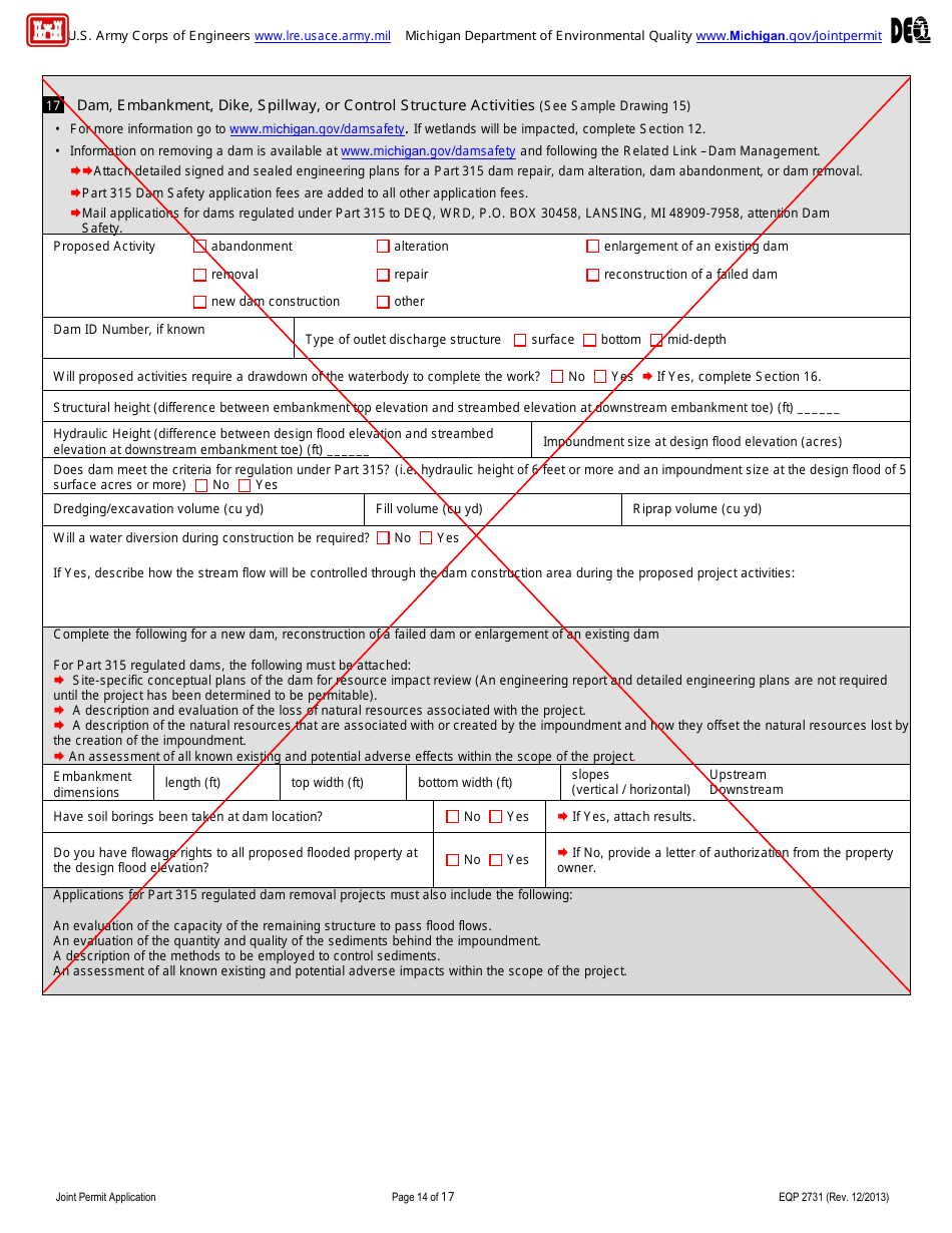 Applying for Seismic Exploration Under General Permit Q - Michigan, Page 18