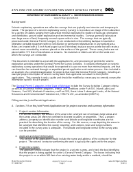 Applying for Seismic Exploration Under General Permit Q - Michigan