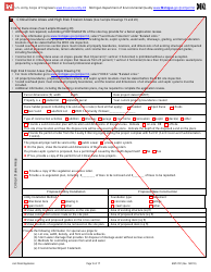 Applying for Seismic Exploration Under General Permit Q - Michigan, Page 20