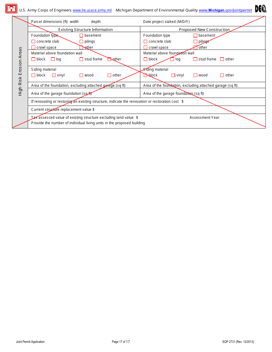 Applying for Seismic Exploration Under General Permit Q - Michigan, Page 21
