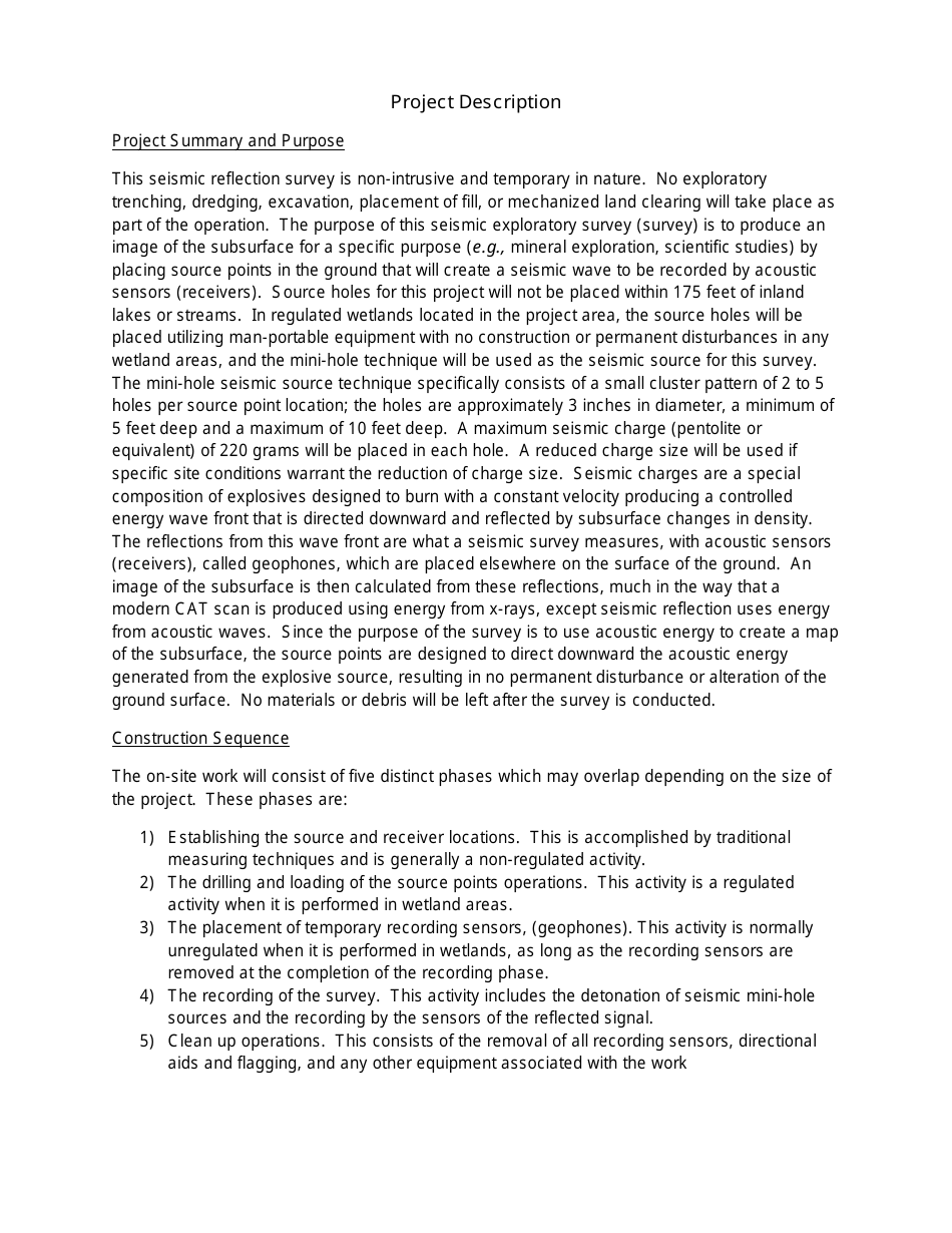 Applying for Seismic Exploration Under General Permit Q - Michigan, Page 22