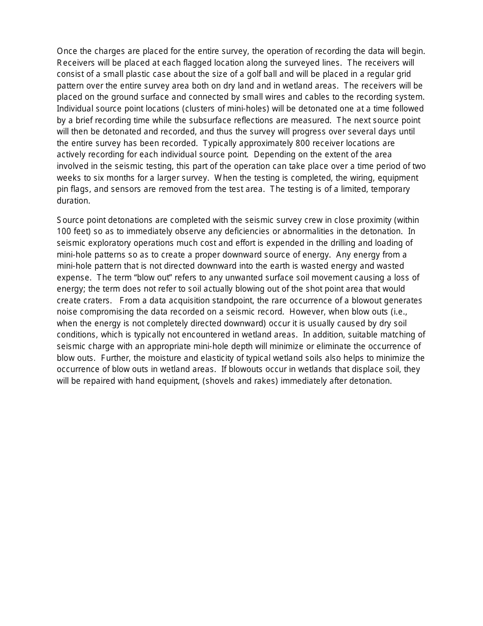 Applying for Seismic Exploration Under General Permit Q - Michigan, Page 24