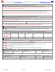 Applying for Seismic Exploration Under General Permit Q - Michigan, Page 7