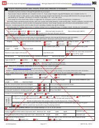 Applying for Seismic Exploration Under General Permit Q - Michigan, Page 9