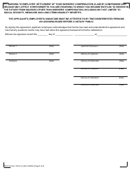 DWC-CA Form 10214(C) Compromise and Release - California, Page 8