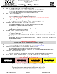 Form EQP4014-04 Analysis Request - Air - Michigan, Page 2