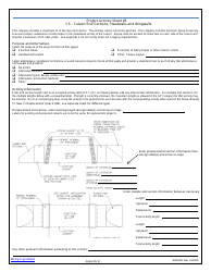 Form EQP9220 Application Under County Drains General Permit Category - Michigan, Page 12