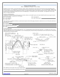 Form EQP9220 Application Under County Drains General Permit Category - Michigan, Page 15