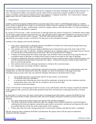 Form EQP9220 Application Under County Drains General Permit Category - Michigan, Page 4