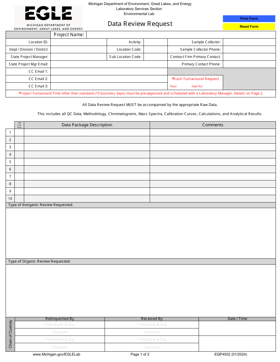 Form EQP4502 - Fill Out, Sign Online and Download Fillable PDF ...