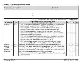 Form EQP5161 Generator Inspecton - Michigan, Page 10