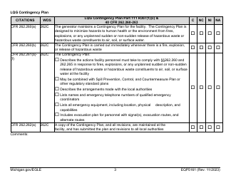 Form EQP5161 Generator Inspecton - Michigan, Page 20