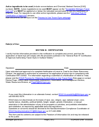 Form EQP9269 Notification of Intent to Treat - Michigan, Page 2