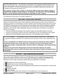 Form EQP9320-E Sample Storm Water Pollution Prevention Plan Template - Michigan, Page 13