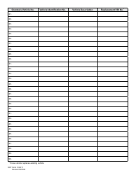 DOT Form 310-011 Post-delivery Purchaser&#039;s Requirements Certification (More Than Twenty Vehicles) - Washington, Page 2