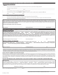 Form DL-14B Texas Driver License or Identification Card Application (Minor - Under 17 Years 10 Months of Age) - Texas, Page 2