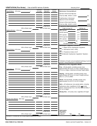 ENG Form 6116-2 Wetland Determination Data Sheet - Atlantic and Gulf Coastal Plain Region, Page 2