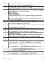 ENG Form 6196 Designated Department of Defense Construction Agent (Dca) Assessment, Page 9