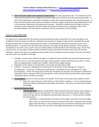 Instructions for Form C-ADD-XLSM Chemical Addition Report - Drinking Water Program - Massachusetts, Page 5