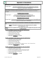 Instructions for Form C-ADD-XLSM Chemical Addition Report - Drinking Water Program - Massachusetts, Page 9