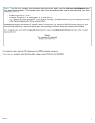 Form D6-JRS Jrs Retiree Change of Beneficiary Form - Georgia (United States), Page 3