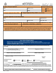 Form DS-10 Birth Affidavit, Page 2