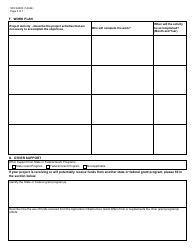 Form SFN62385 Agriculture Infrastructure Grant Application - North Dakota, Page 4