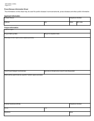 Form SFN62385 Agriculture Infrastructure Grant Application - North Dakota, Page 6