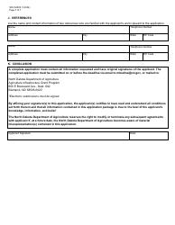 Form SFN62385 Agriculture Infrastructure Grant Application - North Dakota, Page 7