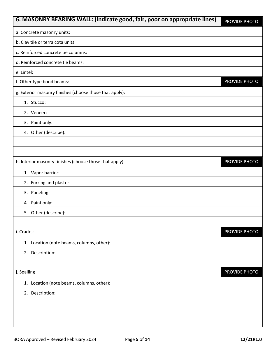 Minimum Inspection Procedural Guidelines for Building Structural Recertification - City of Miami, Florida, Page 5