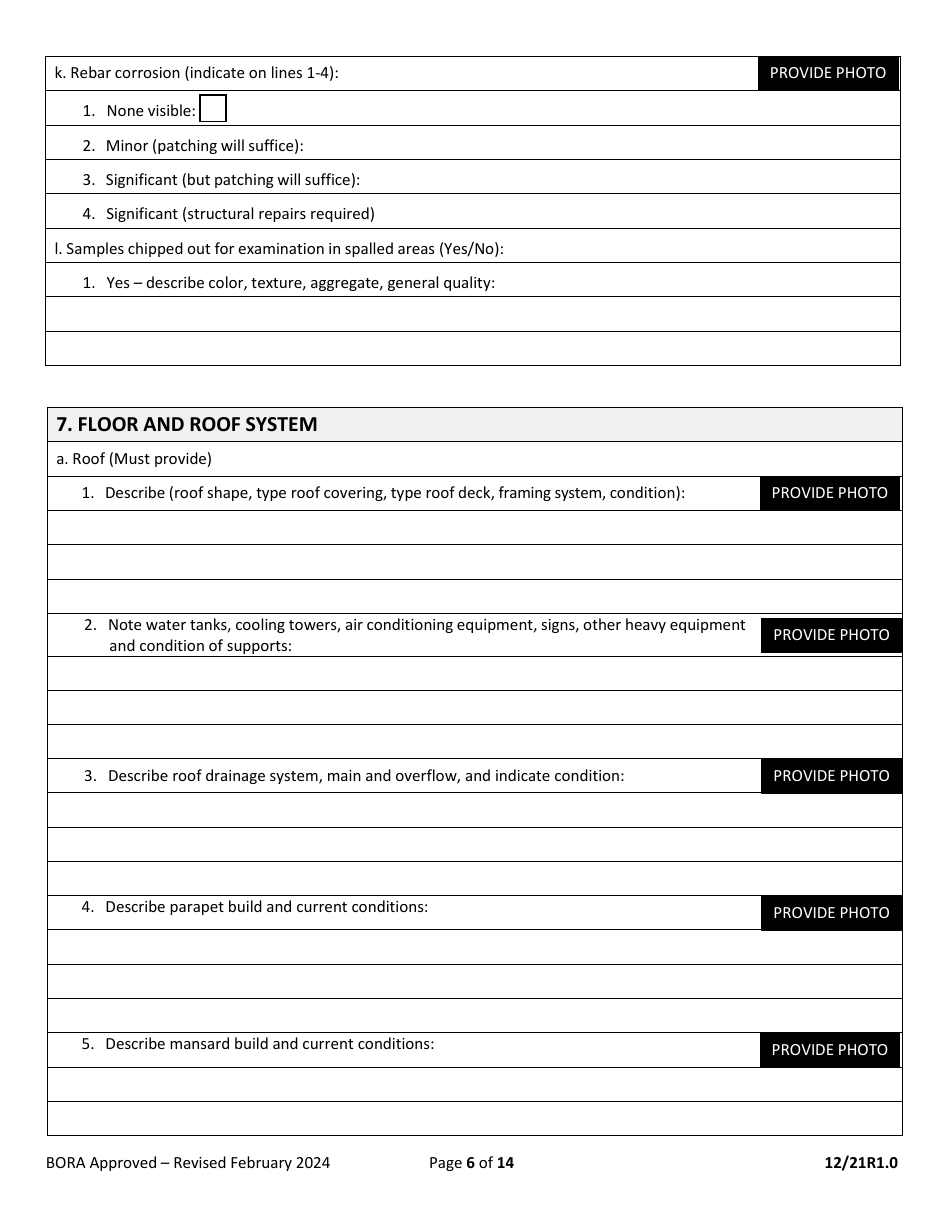 Minimum Inspection Procedural Guidelines for Building Structural Recertification - City of Miami, Florida, Page 6