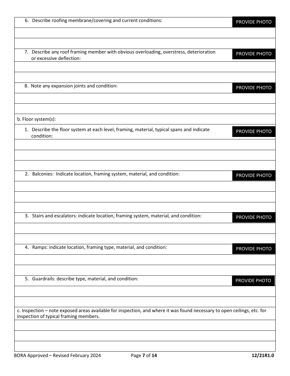 Minimum Inspection Procedural Guidelines for Building Structural Recertification - City of Miami, Florida, Page 7
