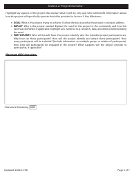 Civil Forfeiture Grant Program Application - Nova Scotia, Canada, Page 3