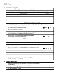 Form SFN59481 Agricultural Products Utilization Commission Grant Application - North Dakota, Page 6