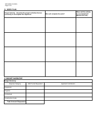 Form SFN62386 Agriculture Diversification and Development Fund Grant Application - North Dakota, Page 3