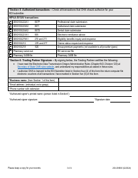 Form 200-393903 Trading Partner Agreement (Tpa) for Electronic Health Care Transactions - Oregon, Page 3