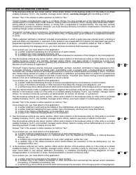 Form MO375-0853 Application for Motor Vehicle Extended Service Contract Business Entity Producer License - Missouri, Page 2