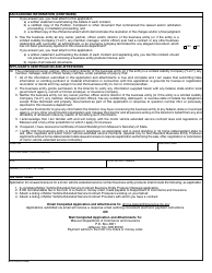 Form MO375-0912 Application for Motor Vehicle Extended Service Contract Business Entity Producer License Renewal - Missouri, Page 3