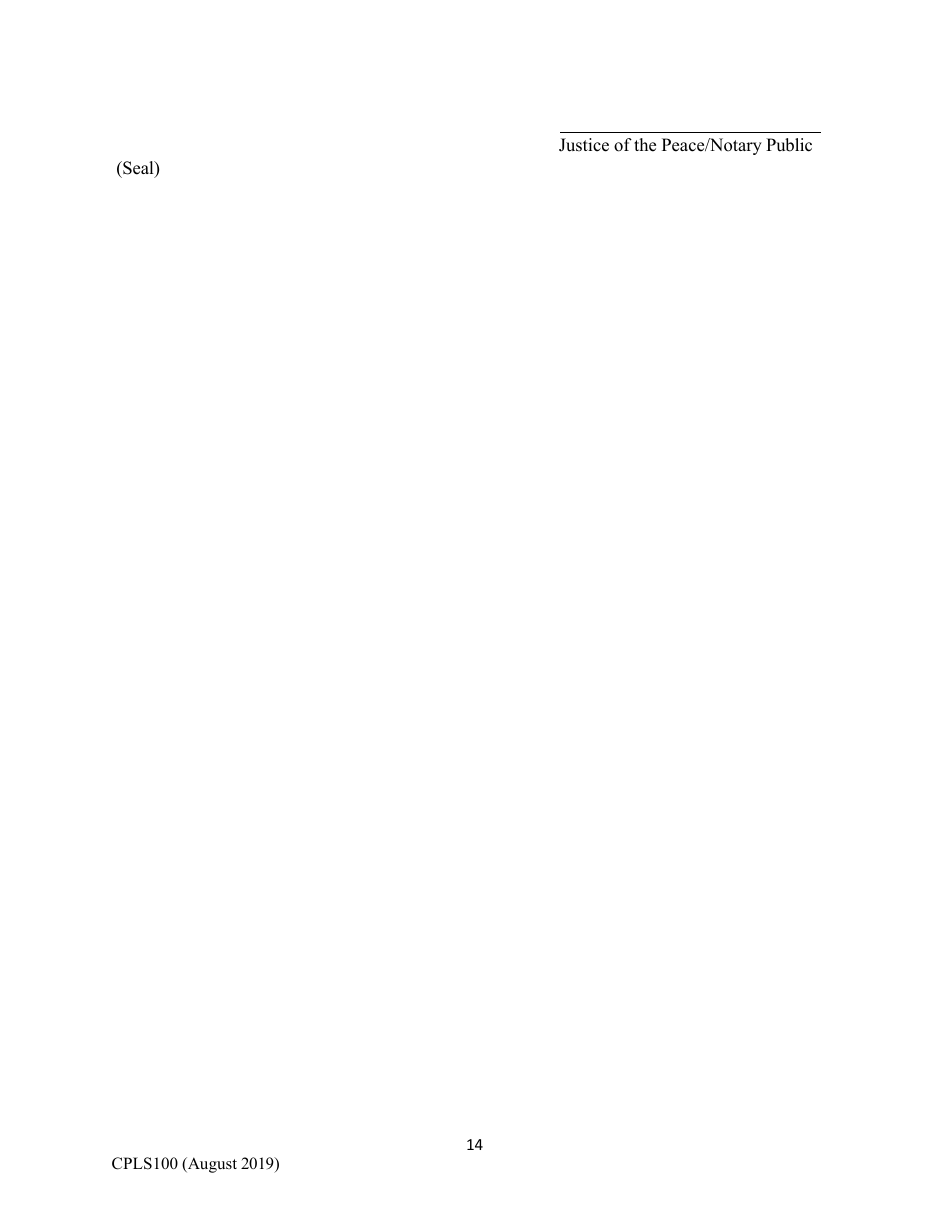 Form CPLS100 Comprehensive Application for Registration - Land Sales Full Disclosure Act - New Hampshire, Page 14