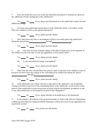 Form CPLS200 Nnual Report for Subdivision - New Hampshire, Page 3