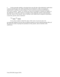 Form CPLS200 Nnual Report for Subdivision - New Hampshire, Page 7