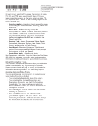 Form DR0173 Retailer&#039;s Use Tax Return - Colorado, Page 3